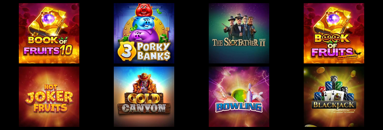 Seleção de Slots na BETtigre.COM